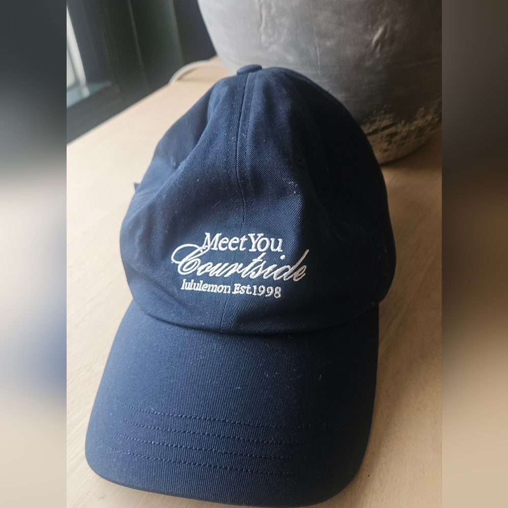 Lululemon Athletica Woman's Navy 'Meet You Courtside' Cap